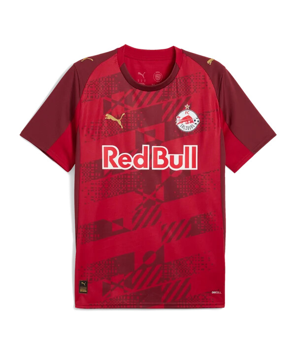 puma red bull salzburg trøje 3. plads 20252026 rød f04