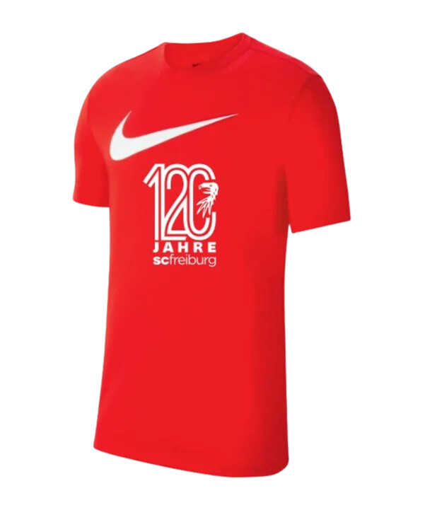nike sc freiburg lifestyle t-shirt rød f657