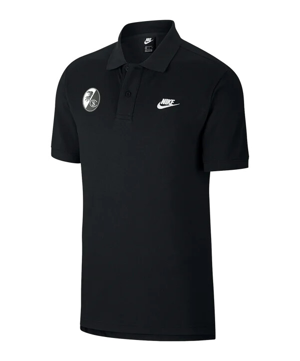nike sc freiburg poloshirt sort f010