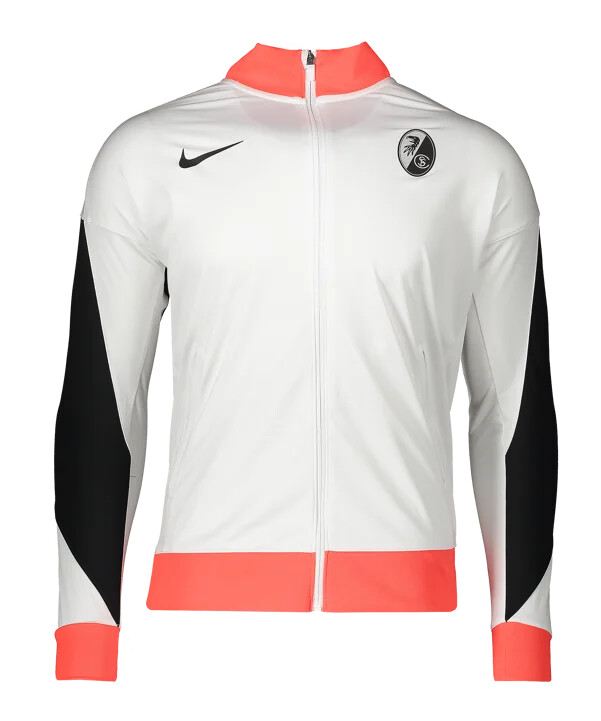 nike sc freiburg træningsjakke hvid f100