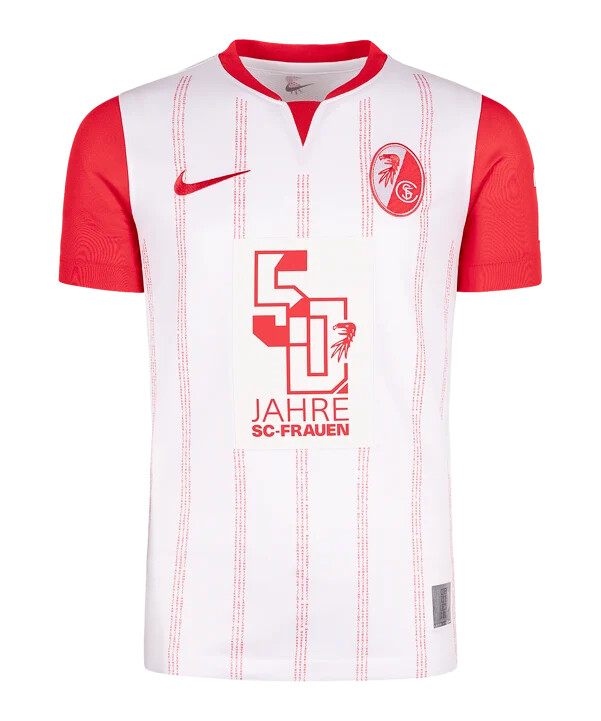 nike sc freiburg special edition-trøje 50 år sc dametrøje børn hvid f100