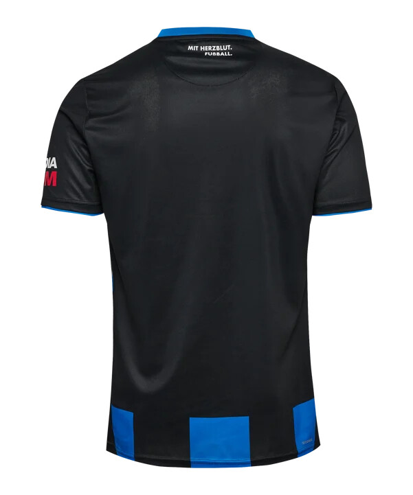 hummel sc paderborn hjemmebanetrøje 20252026 sort f2001
