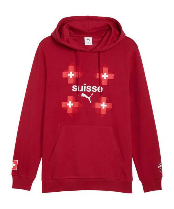 puma schweiz ftblculture hættetrøje rød f02