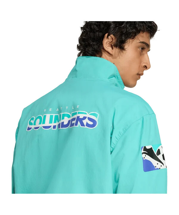 adidas seattle sounders fc seattle sounders fc anthem jakke blå