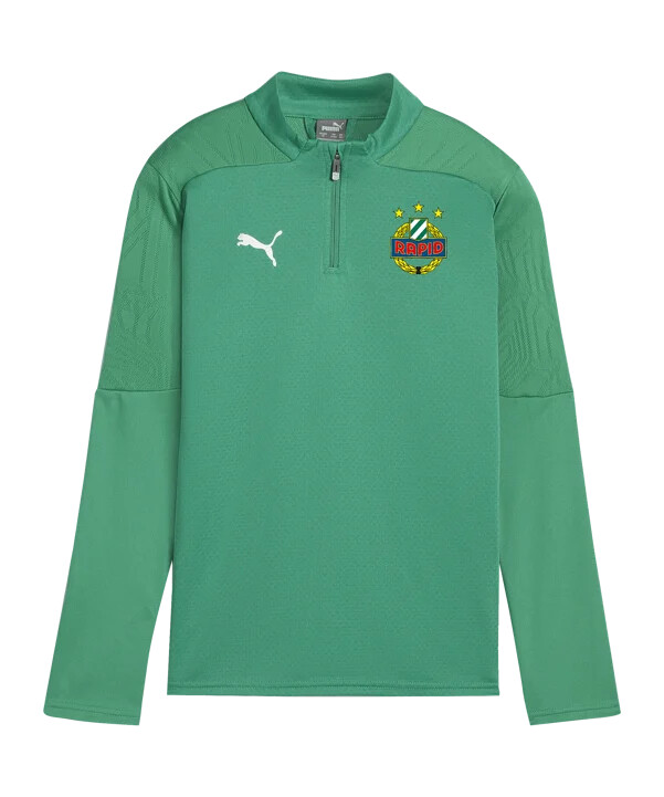 puma sk rapid wien sweatshirt børn grøn f05
