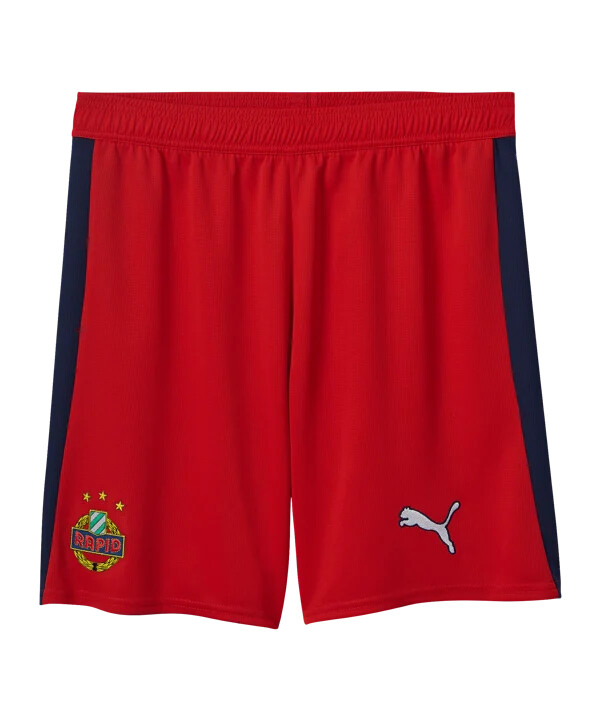 puma sk rapid vienna shorts udebane 20252026 rød f02
