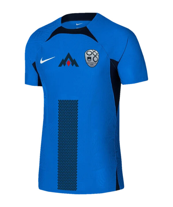 nike slovenien autentisk udebanetrøje em 2024 blå f463