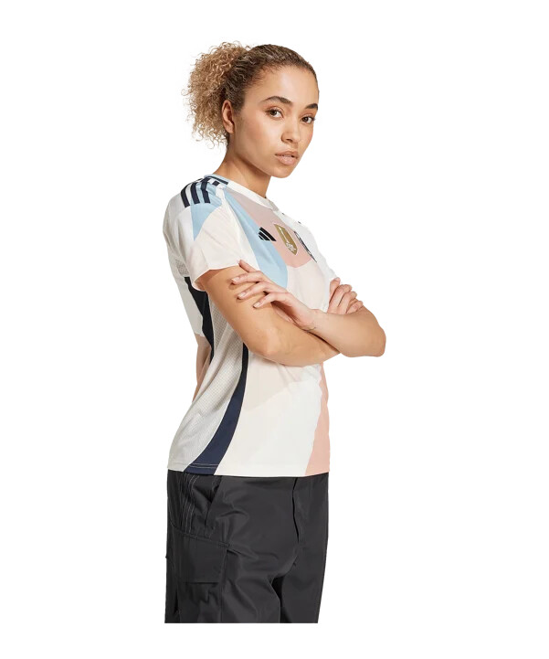 adidas spanien udebanetrøje em 2025 dame hvid