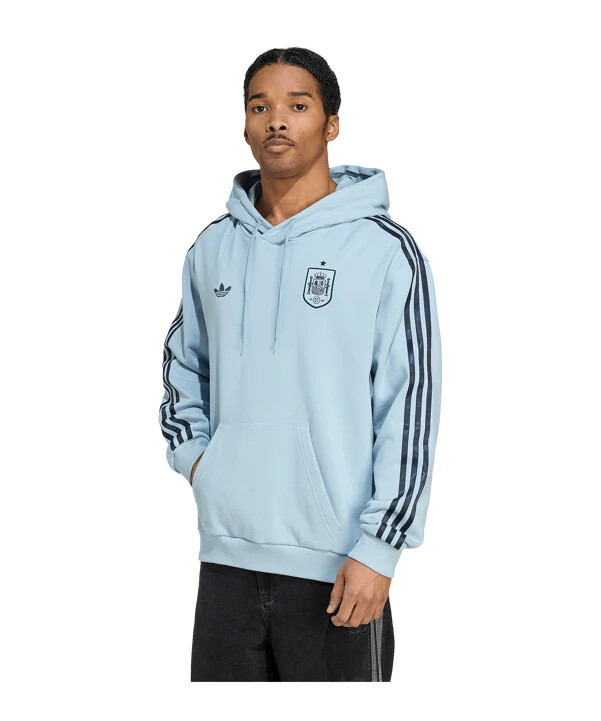 adidas spanien hættetrøje blå
