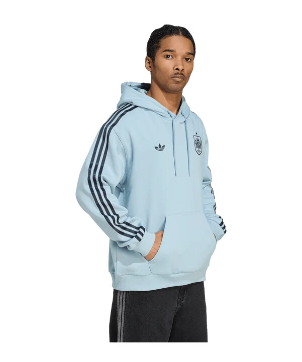adidas spanien hættetrøje blå
