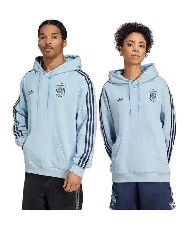 adidas spanien hættetrøje blå