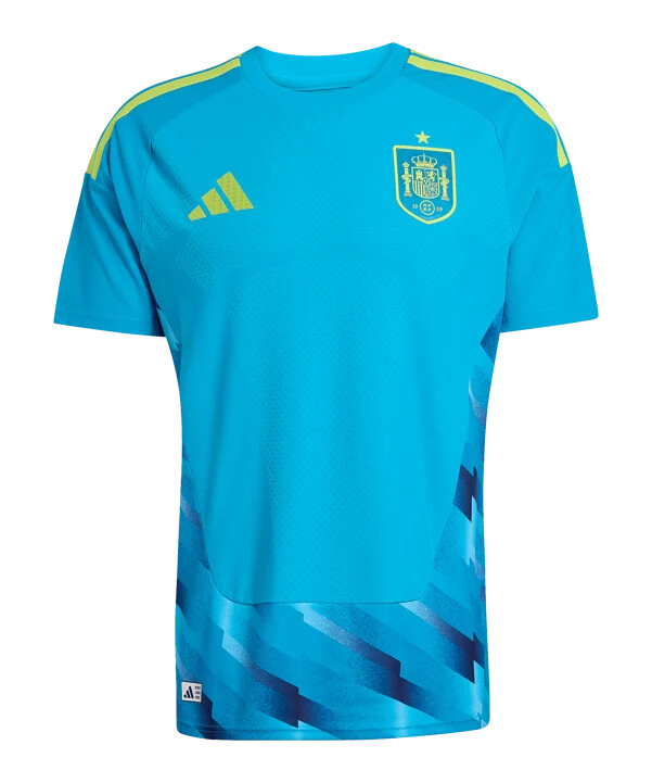 adidas spanien autentisk målmandstrøje hjemme vm 2026 blå