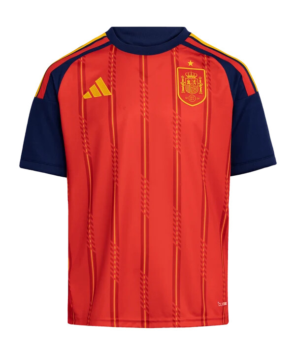 adidas spanien hjemmebanetrøje vm 2026 børn rød