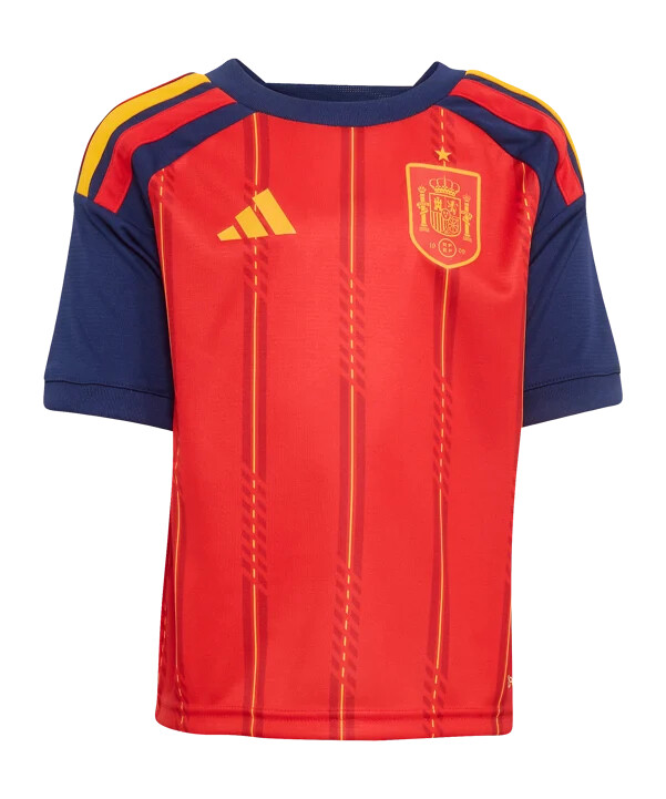 adidas spanien hjemmebanetrøje sæt vm 2026 børn rød
