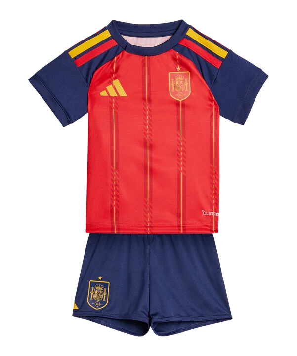 adidas spanien babysæt hjemmebanetrøje vm 2026 børn rød