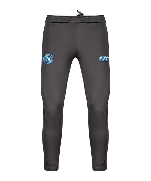 ea7 ssc napoli træningsbukser 20252026 sort