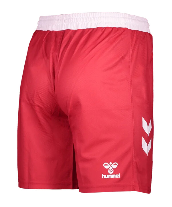 hummel ssv jahn regensburg short home 20232024 rød f3062