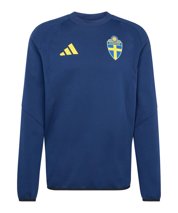 adidas sverige tiro tech sweatshirt blå