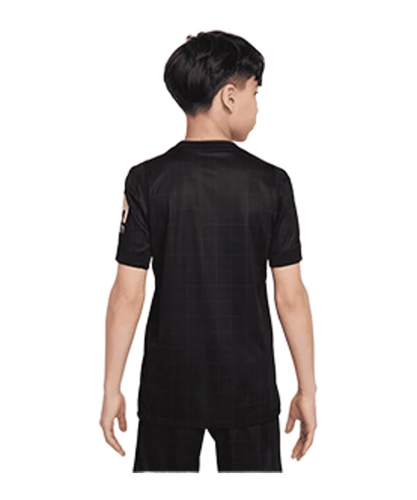 nike tottenham hotspur udebanetrøje 20252026 børn sort f011
