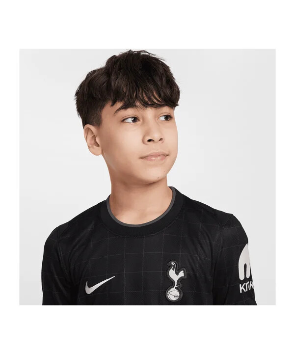 nike tottenham hotspur udebanetrøje 20252026 børn sort f011