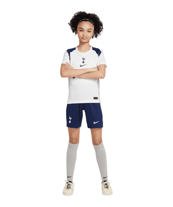 nike tottenham hotspur hjemmebanetrøje 20252026 børn blå f424