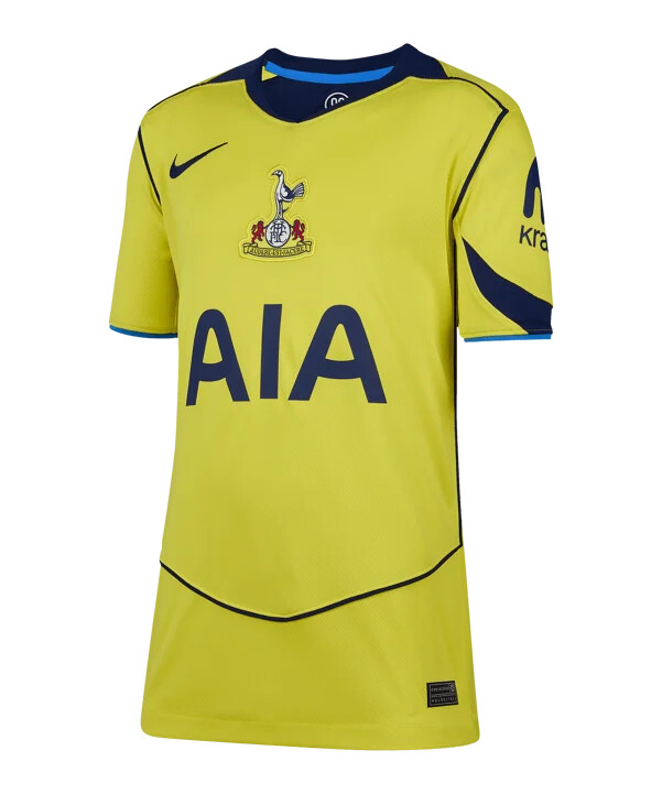 nike tottenham hotspur tredjesæt 20252026 børn gul f741