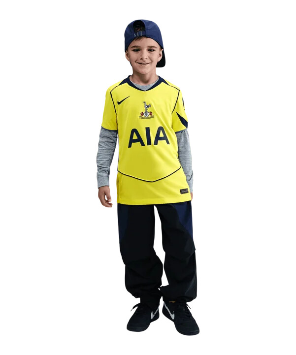 nike tottenham hotspur tredjesæt 20252026 børn gul f741