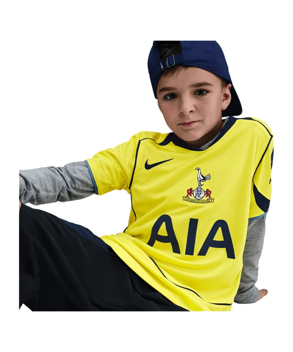 nike tottenham hotspur tredjesæt 20252026 børn gul f741