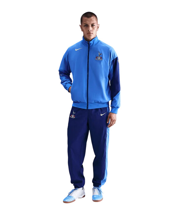 nike tottenham hotspur præsentationsjakke blå f428