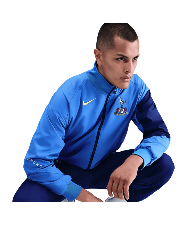 nike tottenham hotspur præsentationsjakke blå f428