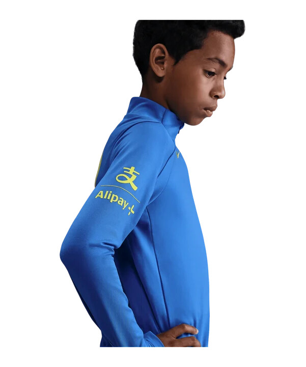 nike tottenham hotspur drill top sweatshirt børn blå f428