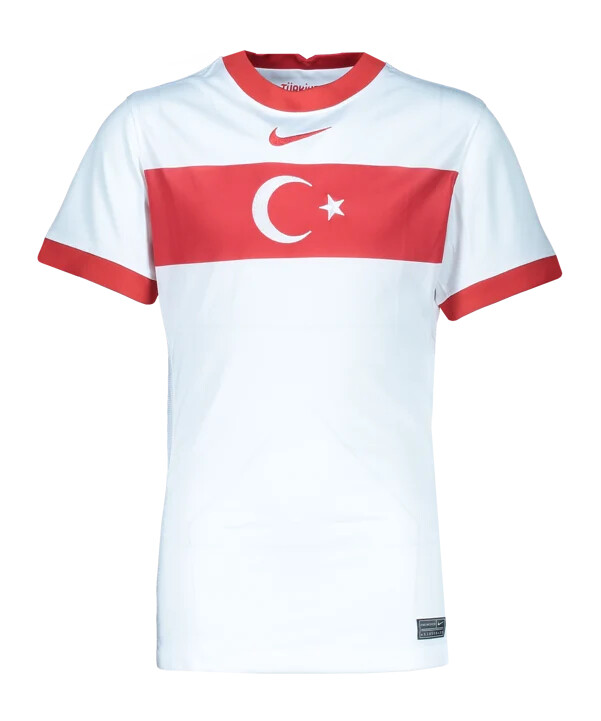 nike türkiye hjemmebanetrøje dame hvid f100