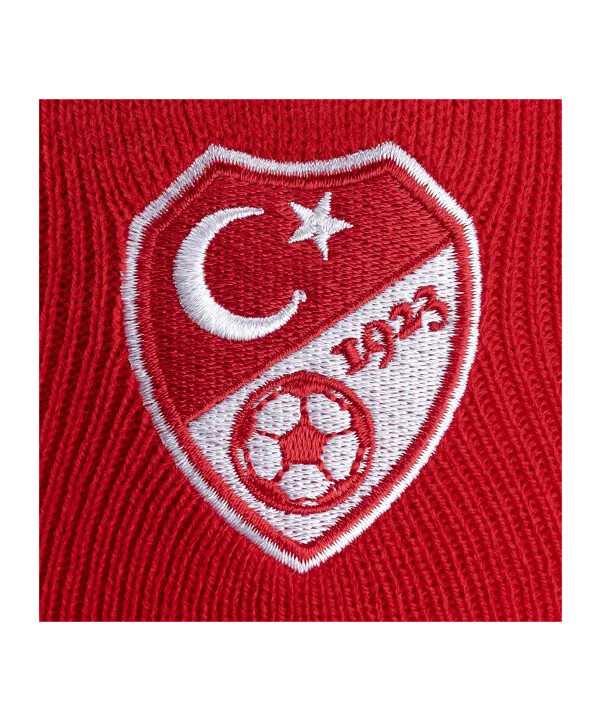 tff türkiye beanie euro 2024 kids red