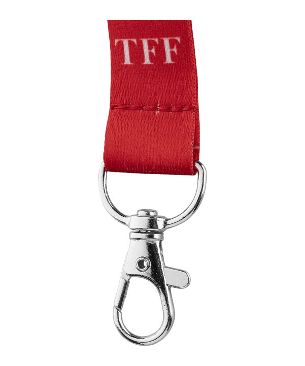 tff türkiye lanyard em 2024 rød