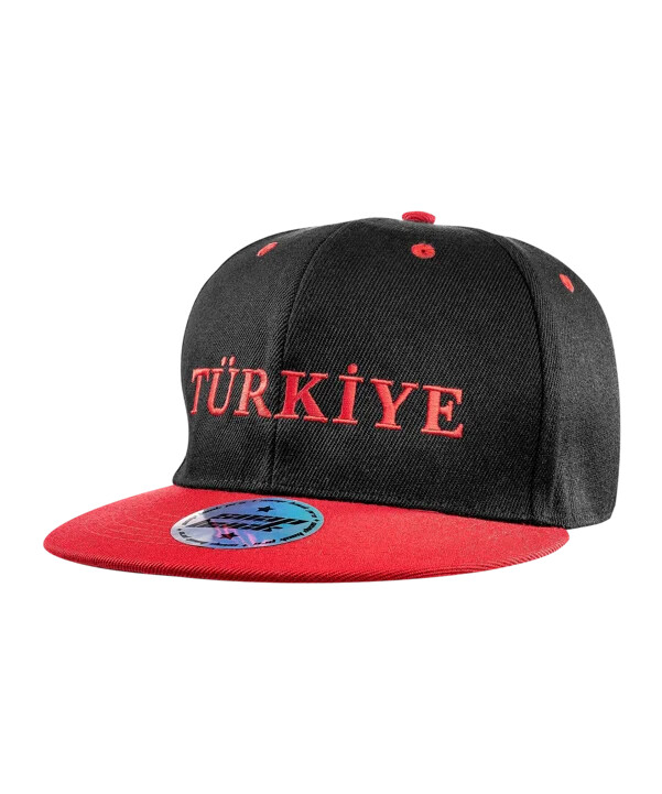 tff türkiye flat cap euro 2024 sort