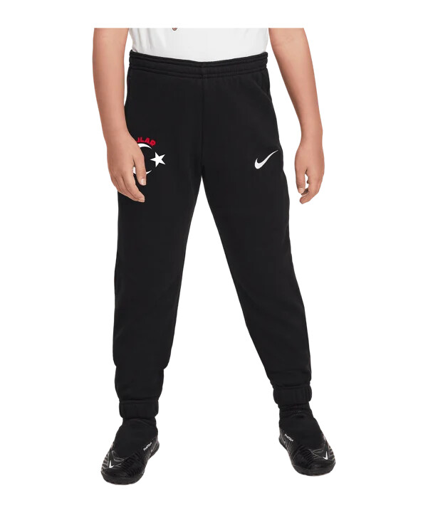 nike tff træningsbukser ec 2024 børn sort