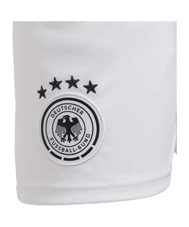 adidas dfb tyskland hjemmeshorts em 2024 børn hvid