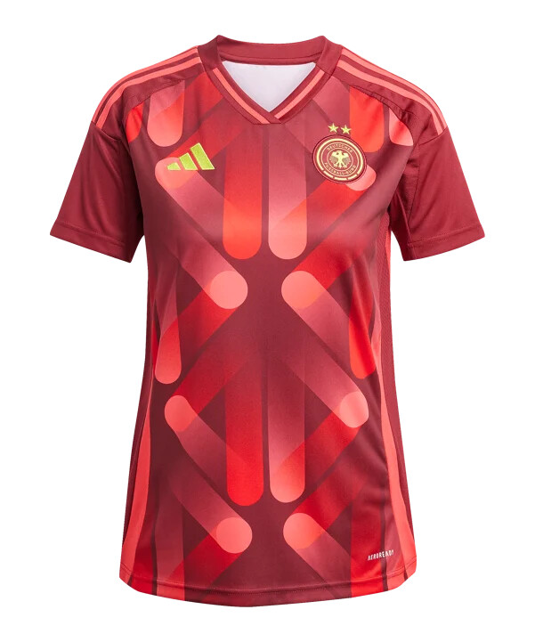 adidas tyskland dfb tyskland em 2025 udebanetrøje em 2025 dame rød