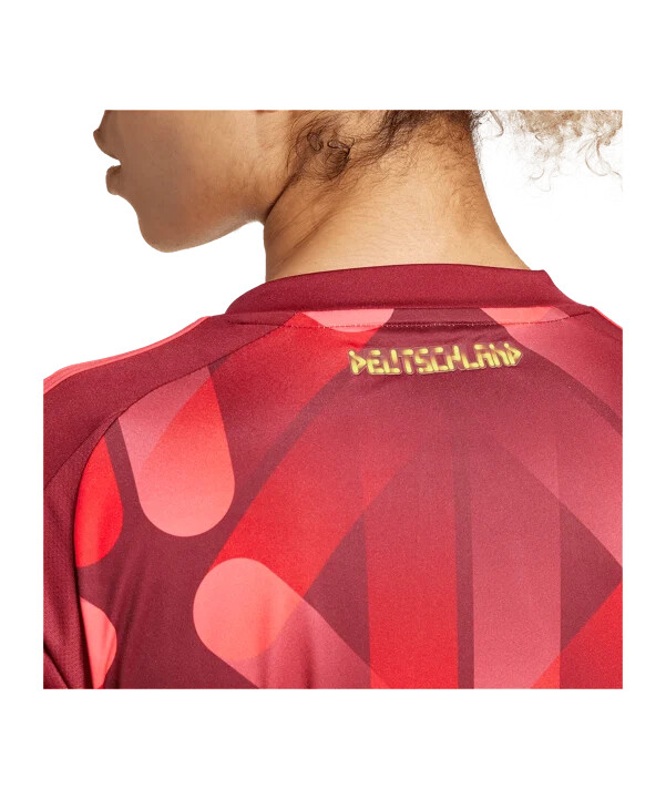 adidas tyskland dfb tyskland em 2025 udebanetrøje em 2025 dame rød