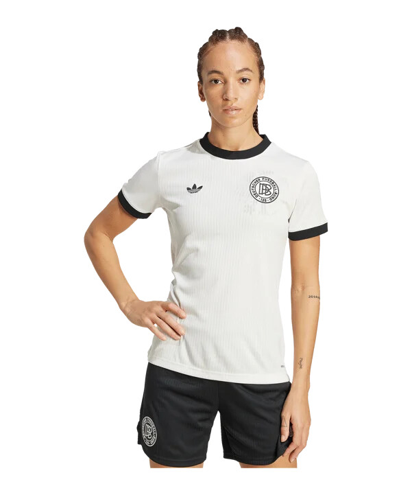 adidas dfb tyskland 125-års jubilæumstrøje dame hvid