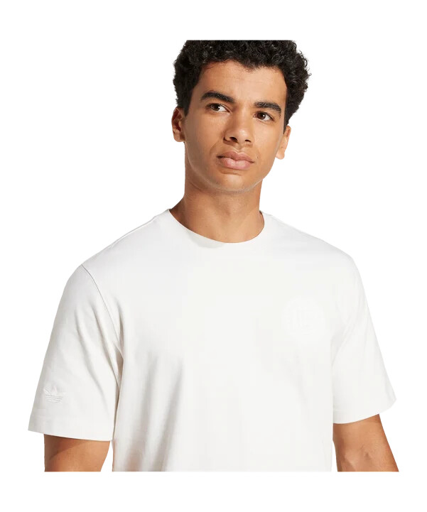adidas dfb tyskland 125-års jubilæums t-shirt hvid