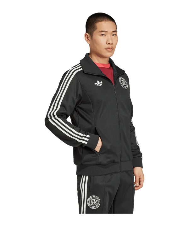 adidas originals tyskland jubilæumsjakke sort