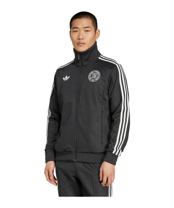 adidas originals tyskland jubilæumsjakke sort