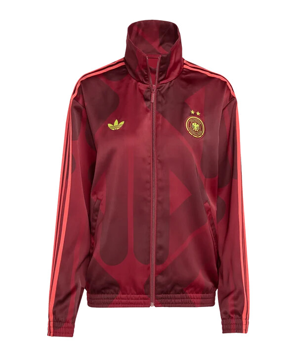 adidas tyskland træningssweatshirt dame rød