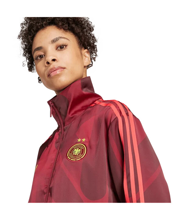 adidas tyskland træningssweatshirt dame rød
