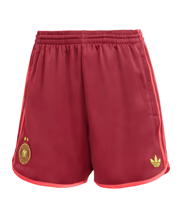 adidas tyskland dameshorts rød