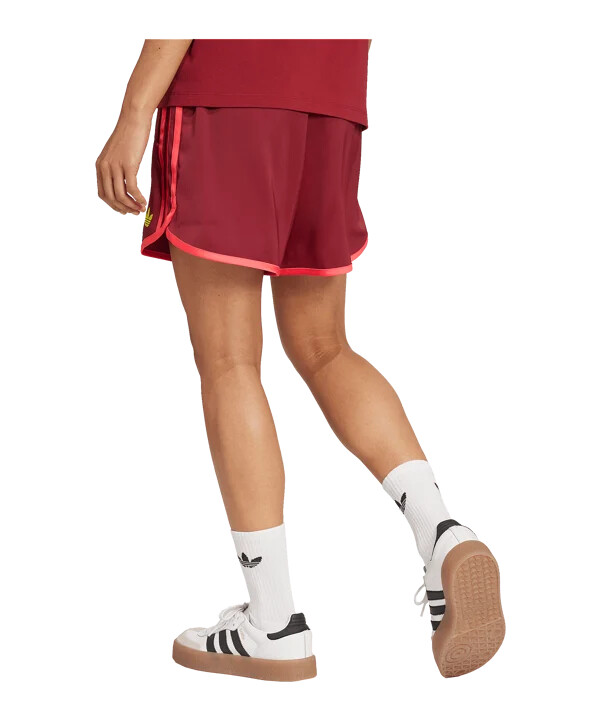 adidas tyskland dameshorts rød