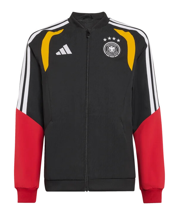 adidas dfb tyskland tiro præsentationsjakke børn sort