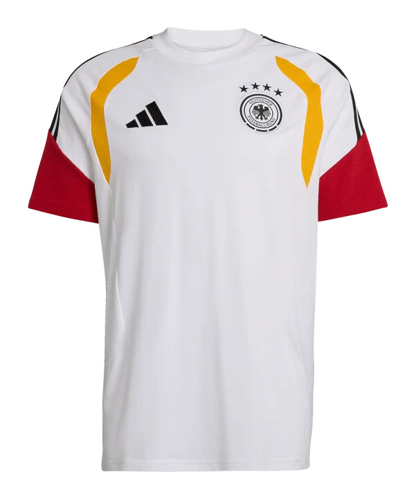 adidas dfb tyskland tiro t-shirt hvid