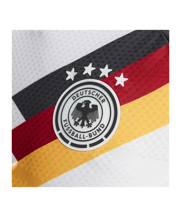 adidas dfb tyskland autentisk langærmet hjemmebanetrøje vm 2026 hvid